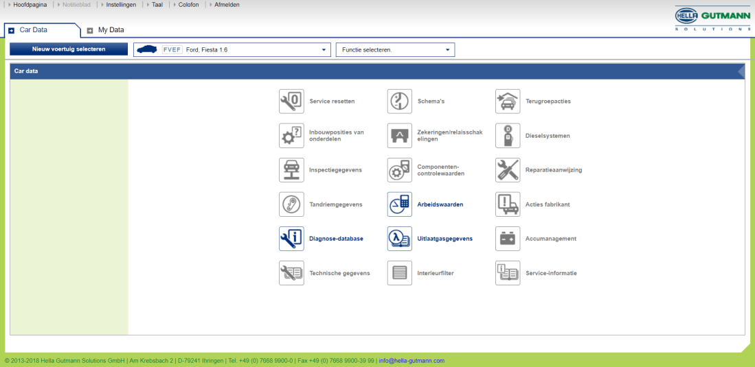 motorblok technische gegevens HGS